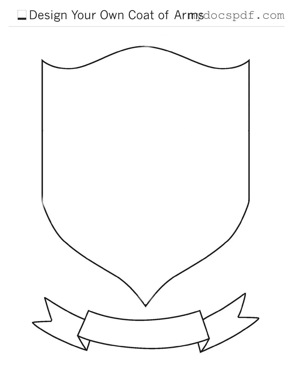 Get Coat Of Arms Form in PDF