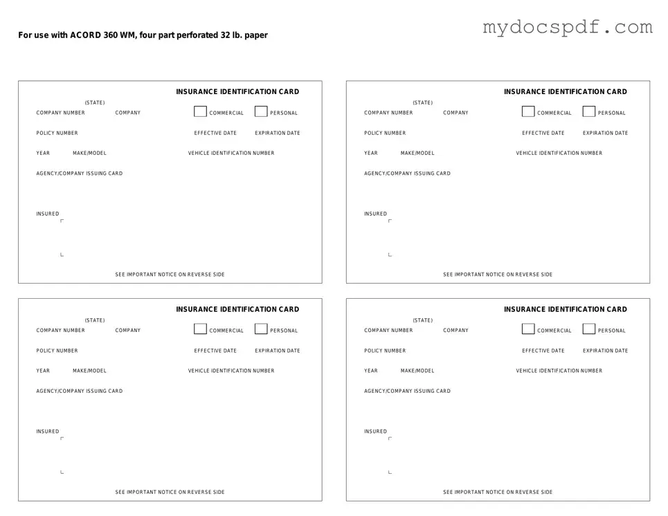 Get Acord 50 WM Form in PDF