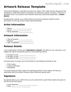 Attorney-Approved Artwork Release Template