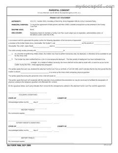 Get DA 7666 Form in PDF