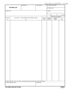 Get Dd 1750 Form in PDF