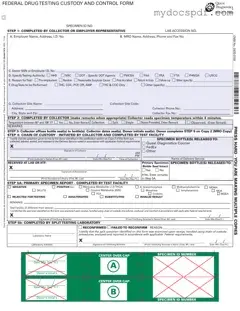 Get Drug Screen Form in PDF