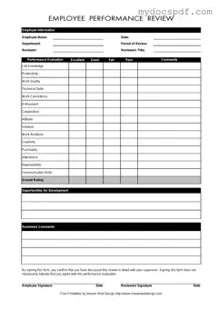 Get Employee Form in PDF