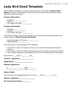 Attorney-Approved Lady Bird Deed Template