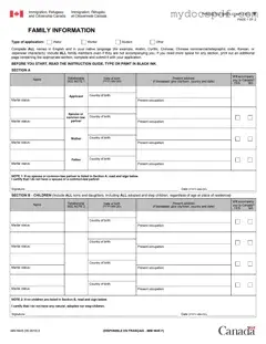 Get Imm 5645 Form in PDF