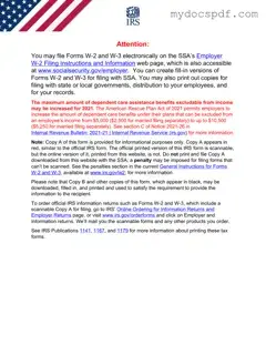 Get IRS W-3 Form in PDF