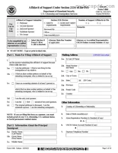 Get USCIS I-864 Form in PDF